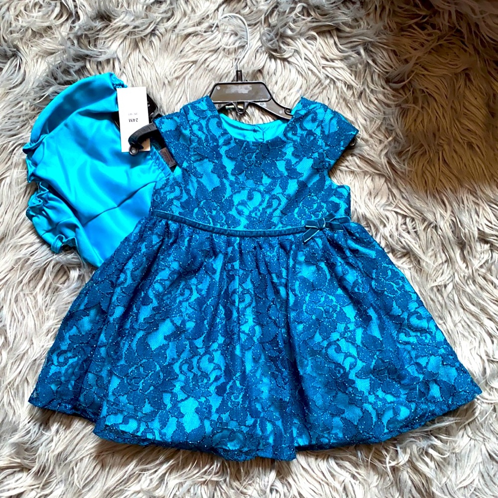 Gorgeous Blue Lace Dress